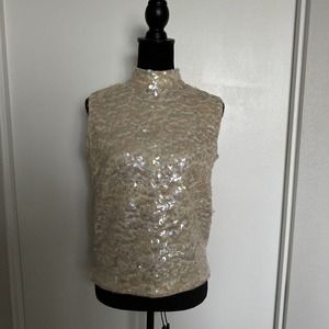 Vintage Cyn Les Hand Beaded Wool Cardigan Sweater British Hong Kong EU 4O